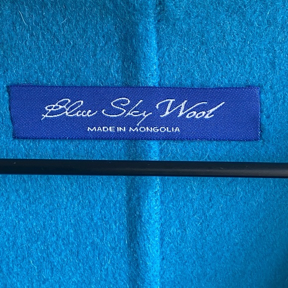 Blue Sky Factory Wool Coat, Sz M - Picture 7 of 15